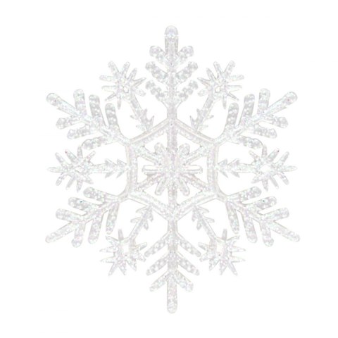 Ozdoba akrylowa Śnieżynki akrylowe (6 szt.) Arpex (BN1186)