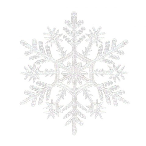 Ozdoba akrylowa Śnieżynki akrylowe (6 szt.) Arpex (BN1186)