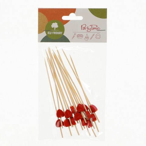 Wykałaczka Szpilki do koreczków z serduszkami (16 szt.) 16 szt Arpex (K9892F)