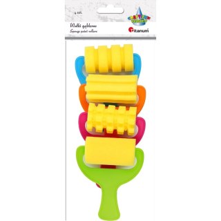 Pędzel Craft-Fun Series wałki ze wzorem Titanum (22CH0827-3)