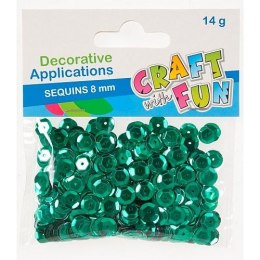 Cekiny Craft Fun zielone 14g (383995)