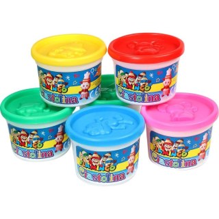 Ciastolina 6 kol. 420g Flamingo (3632)