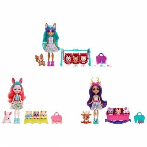 Lalka Enchantimals Baby best friends niespodzianki Mattel (HLK83)