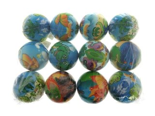 Piłeczka piankowa 6 cm, dinozaur Adar (548701)