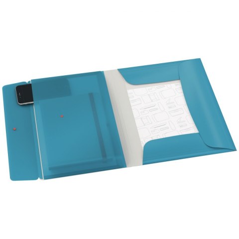 Teczka plastikowa na gumkę Cosy A4 niebieska Leitz (46190061) Teczka plastikowa na gumkę Cosy A4 niebieska Leitz (46190061)