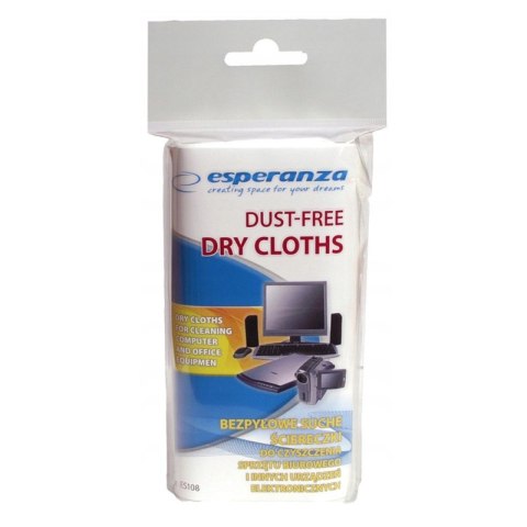 Esperanza Ściereczki bezpyłowe suche 24 szt.