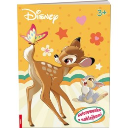 Książka dla dzieci Ameet Disney. Kolorowanka z Naklejkami