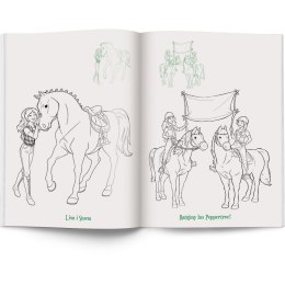Książka dla dzieci Horse Club Kolorowanka z Naklejkami Ameet (Nak-8401)