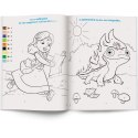 Książka dla dzieci Kraina lodu. Kolorowanka według kodu Ameet