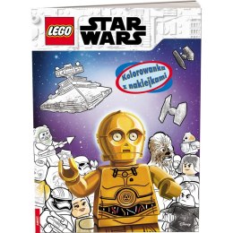 Książka dla dzieci Ameet LEGO® STAR WARS™. Kolorowanka z Naklejkami