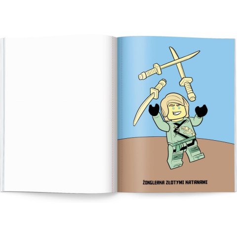 Książka dla dzieci Ameet Lego Ninjago. Maluj wodą Książka dla dzieci Ameet Lego Ninjago. Maluj wodą