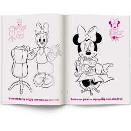 Książka dla dzieci Minnie. Naklejam i Koloruję Ameet