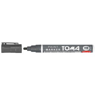 Marker olejowy wkład szary 2,5mm okrągła końcówka Toma (to-40)
