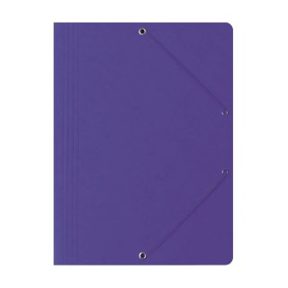 Teczka kartonowa na gumkę A4 fioletowy 350g Bantex (400087828)