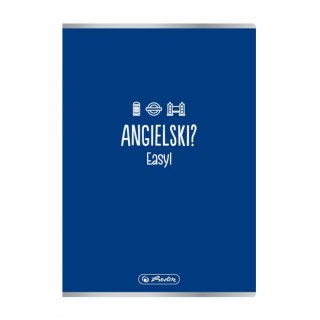 Zeszyt A5 Jęz. Angielski 9577388 60k. krata Herlitz (400197993)