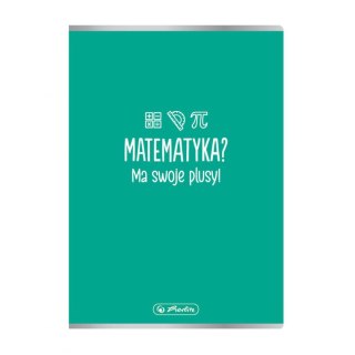 Zeszyt A5 Matematyka 9577438 60k. krata Herlitz (400197992)