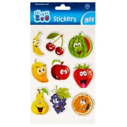 Naklejka (nalepka) Stickerboo S-Boo Jelly Owoce (493722)