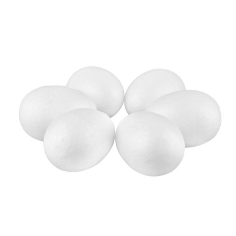 Ozdoba styropianowa Arpex jajka 7cm/6szt. (WN8467) Ozdoba styropianowa Arpex jajka 7cm/6szt. (WN8467)