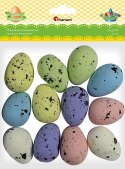 Ozdoba styropianowa Titanum Craft-Fun Series Kolorowe jajka styropianowe