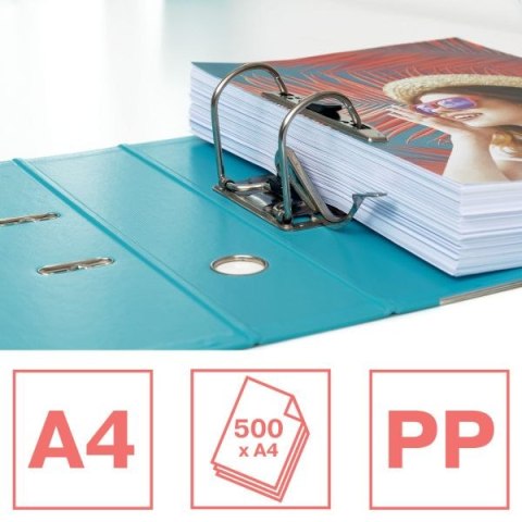 Segregator dźwigniowy No.1 Colour Breeze A4 75mm niebieski Esselte (626504)