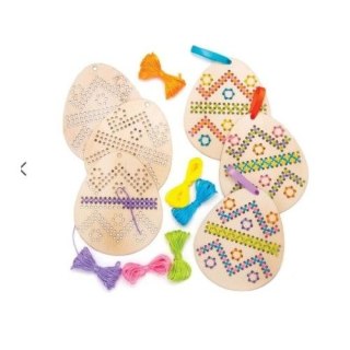 Zestaw kreatywny dla dzieci pisanki z haftem Arpex (WN9449)