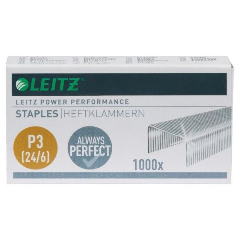 Zszywki 24/6 Leitz 24/6 1000 szt (55700000) Zszywki 24/6 Leitz 24/6 1000 szt (55700000)
