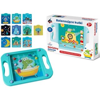 Gra zręcznościowa Genialny dzieciak balansujące kulki Askato (06137)