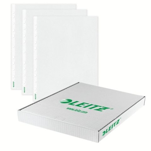 Koszulki na dokumenty krystaliczne A4 kolor: przezroczysty górna klapka 170 mic. Leitz (47573003)