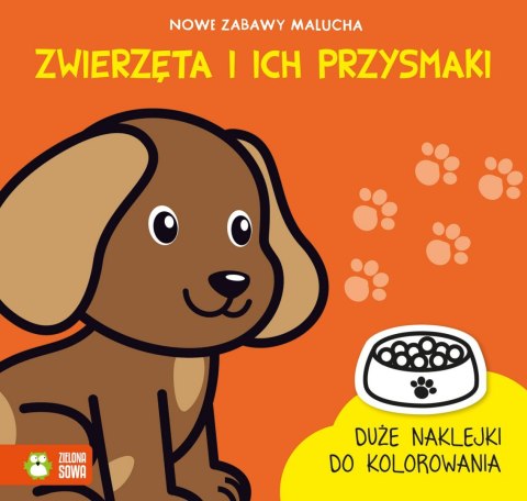 Książeczka edukacyjna Zwierzęta i ich przysma Zielona Sowa