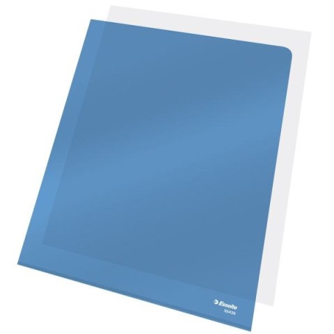 Ofertówka A4 kolor: niebieski typu L 150 mic. Esselte (55435)