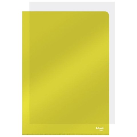 Ofertówka A4 kolor: żółty typu L 150 mic. Esselte (55431)
