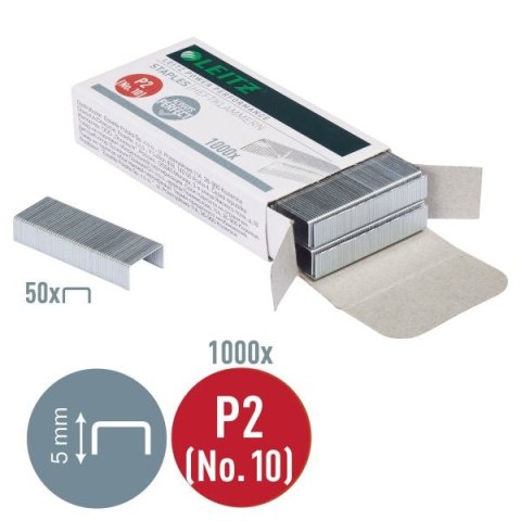 Zszywki 10 Leitz 1000 szt (55770000) Zszywki 10 Leitz 1000 szt (55770000)