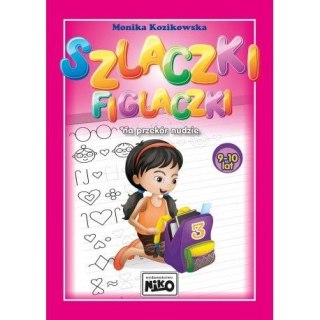 Książeczka edukacyjna Szlaczki figlaczki na przekór nudzie (9-10 lat) Niko