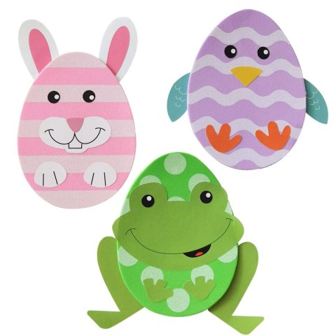 Zestaw kreatywny dla dzieci Zestaw zrób to sam z pianki - zwierzątka Arpex (WN9432)