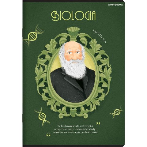Zeszyt biologia mix A5 60k. 70g krata Top 2000 (400168958)