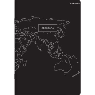 Zeszyt A5 geografia mix 60k. 70g krata Top 2000 (400168980)