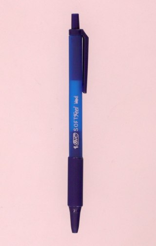Długopis SOFT FEEL CLIC niebieski wkład niebieski 1mm Bic (837398)