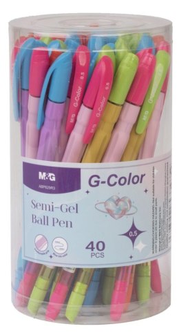 Długopis M&G Semi-Gel niebieski 0,5mm (MG ABP629R3 KP40)