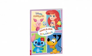 Książka dla dzieci Disney Maluch Naklejam i Koloruję Ameet (Nak-9203)