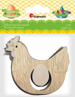 Ozdoba drewniana Titanum Craft-Fun Series Kura (22BR1003)