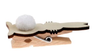 Ozdoba drewniana Craft-Fun Series klamerki króliczki Titanum (22BR0831-4)