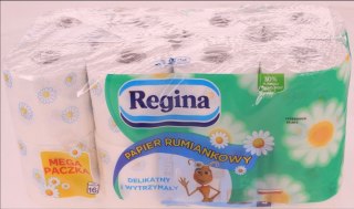 Papier toaletowy rumiankowy kolor: biały 16 szt Regina