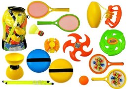 Zestaw do badmintona zestaw rakiet zabaw sportowych Lean (5095)
