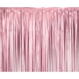 Dekoracja Kurtyna matowa różowa, 100x200 cm Godan (SH-KMRO)