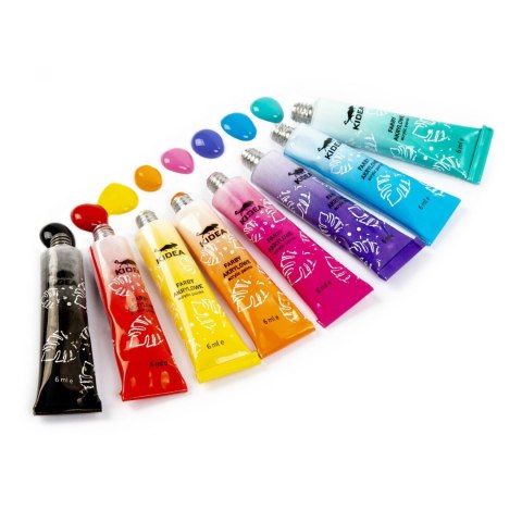 Farby akwarelowe Kidea 6ml 24 kolor. (FAA24KA) Farby akwarelowe Kidea 6ml 24 kolor. (FAA24KA)