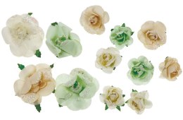 Ozdoba papierowa Titanum Craft-Fun Series kwiatki (22YX0825-12A)
