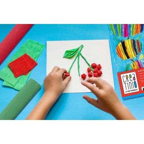 Bibuła marszczona ciemnoczerwony 20mm x 500mm TOP-2000 (400153896)