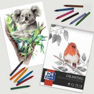 Blok artystyczny RYSUNKOWY PREMIUM A4 200g 25k Oxford (400166121)