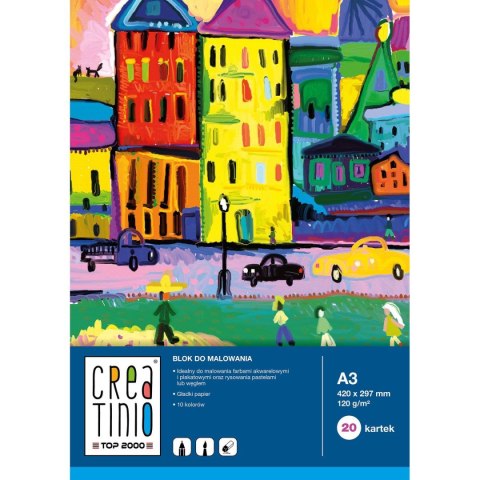 Blok artystyczny Creatinio A3 120gg 20k Top 2000 (400079859)