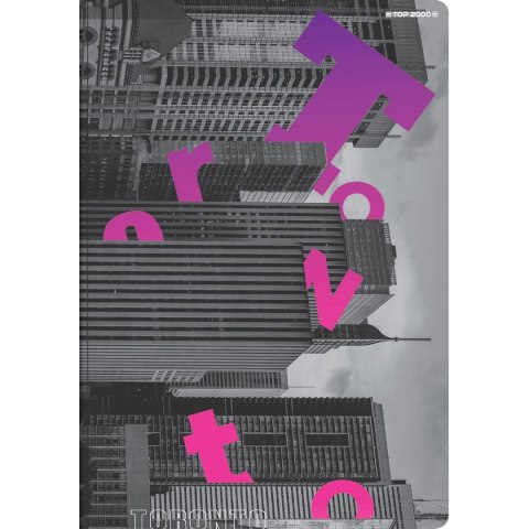 Brulion A5 CITY 96k. 70g krata Top 2000 (400169512)